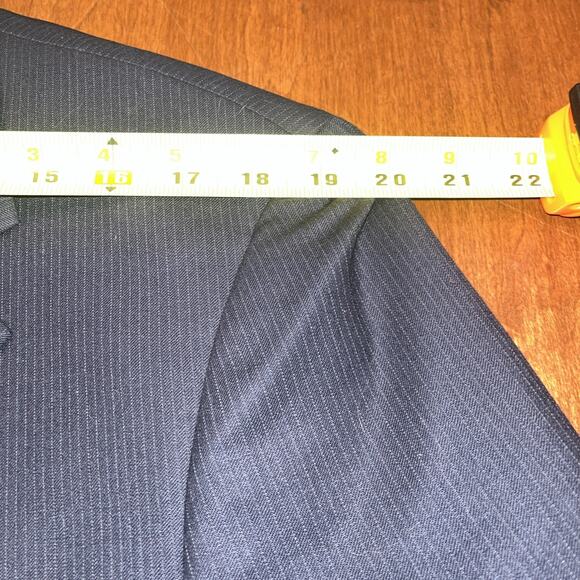 Brooks Brothers Men’s Navy Stripe Blazer 346 Size 40S - Picture 8 of 8